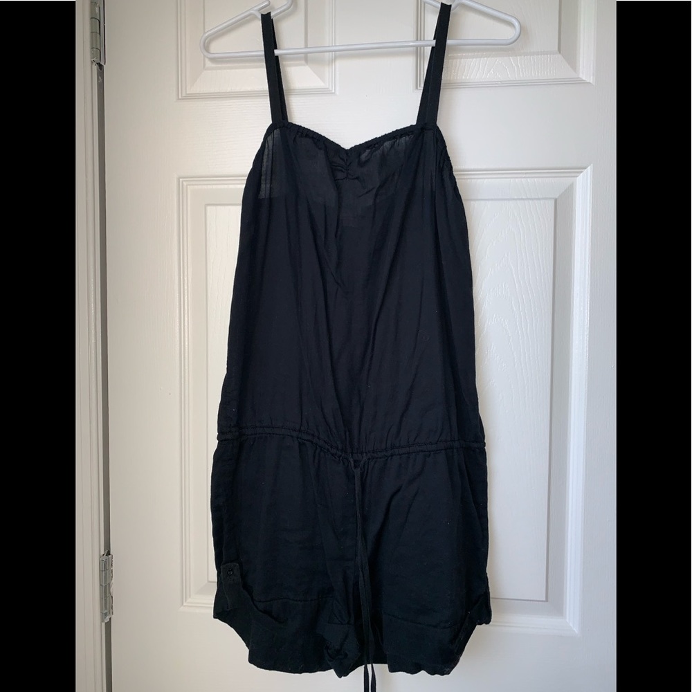 VS PINK black romper